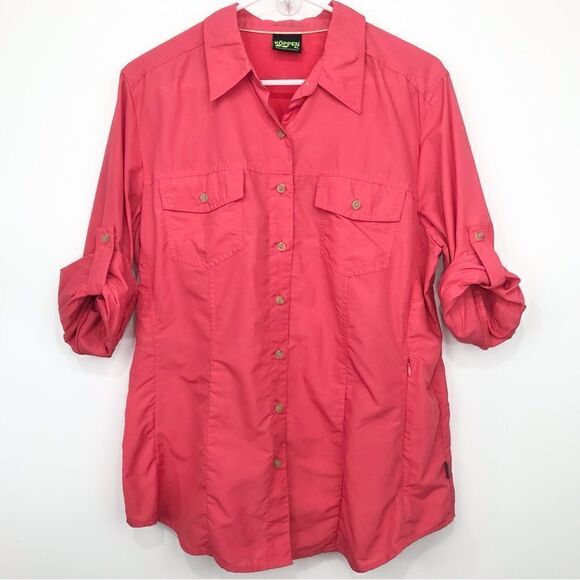 Köppen Coral Quick Dry Button Up Long Sleeve Bug Repellent Shirt - Picture 1 of 15